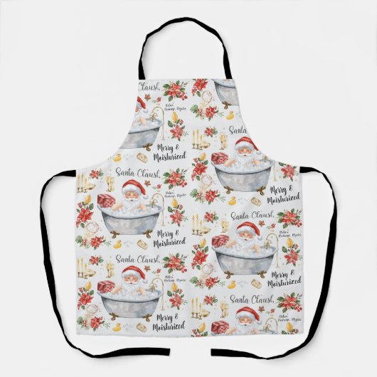 Spa Weihnachtsthema  Schürze (Vorderseite)