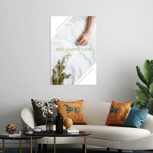 Spa-Wellness-Wandkunst Poster