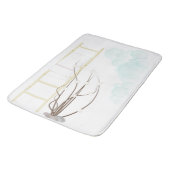 Spa-Zen-Badteppich Badematte (Schrägansicht)