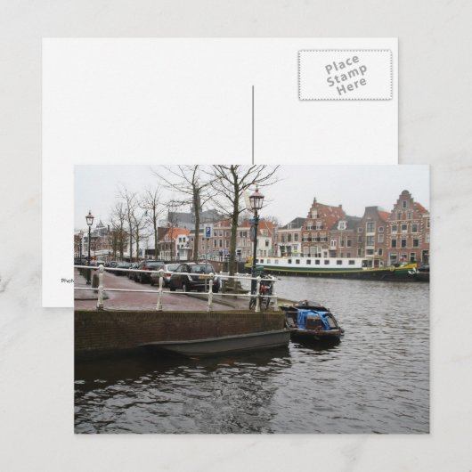 Spaarne, Haarlem Postkarte (Vorne/Hinten)
