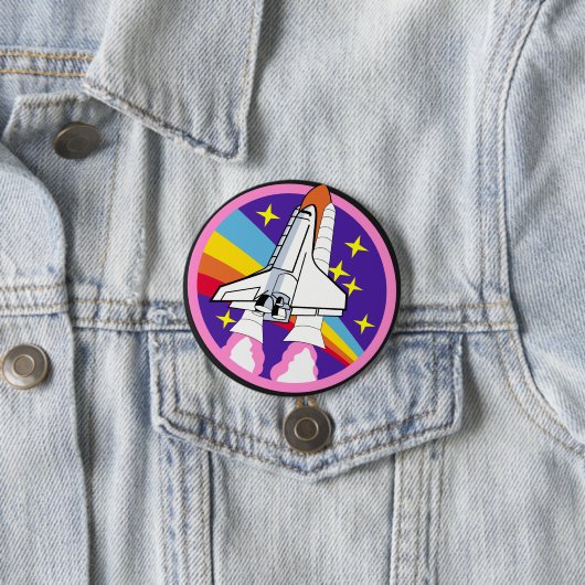 Space Abzeichen Button (Beispiel)