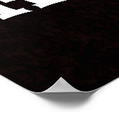 Space Ace Kid's Room Editable Poster (Ecke)