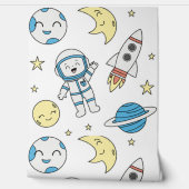 Space Adventure Cartoon Tapete (Abrollen)