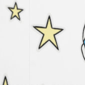 Space Adventure Cartoon Tapete (Naht)