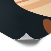 Space Adventure Playful Kids Birthday Party Poster (Ecke)