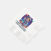 Space Adventurer Poochie Serviette (Ecke)