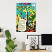 Space Adventures #20 (1956) Poster (Heimbüro)