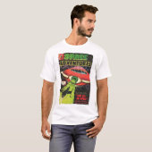 Space Adventures Comic Blink Vintag T-Shirt (Vorne ganz)