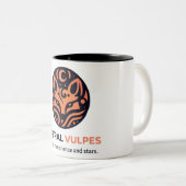 Space Aesthetic Coffee Cup Zweifarbige Tasse (VorderseiteRechts)