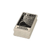 Space Age Ex Libris Gummistempel (Stempel)