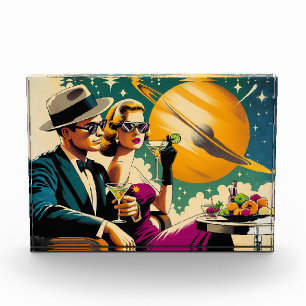 Space Age Las Vegas Martini Gangster Party Fotoblock