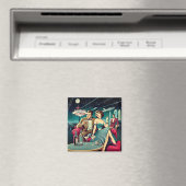 Space Age Las Vegas Martini Party Magnet (In Situ (Geschirrspüler))