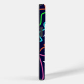 Space Age Maze Abstrakt Print Case-Mate iPhone Hülle (Rückseite / Rechts)