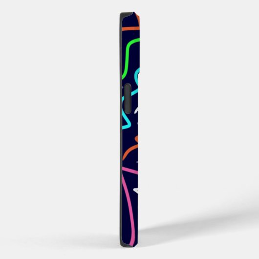 Space Age Maze Abstrakt Print Case-Mate iPhone Hülle (Rückseite / Rechts)