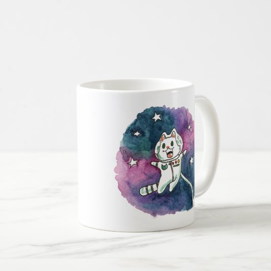 Space Age Mouser-Tasse Kaffeetasse (VorderseiteRechts)