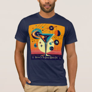 Space Age Willkommen im Atomi Martini Club T-Shirt