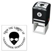 Space Alien #2 Bibliotheksname Permastempel (Beispiel)