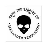 Space Alien #2 Bibliotheksname Permastempel (Design)