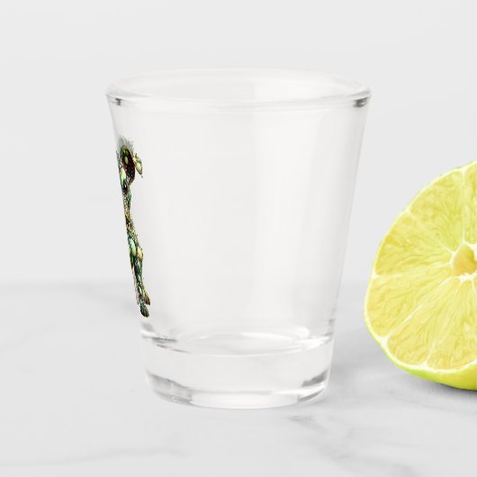 Space Alien Dog Schnapsglas (Rechts)