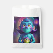 Space Alien & Friend Geschenktütchen (Vorderseite)