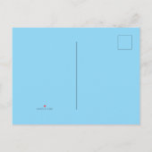 Space Alien & Friends Einladungspostkarte (Rückseite)