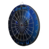 Space Alien "HEAD SHOT!" Dartscheibe (Vorderseite rechts)