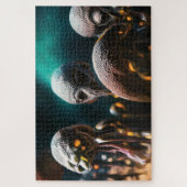 Space Alien Jigsaw Puzzle (Vertikal)
