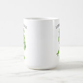 Space Alien Peace Sign "I Come in Peace" Kaffeetasse (Mittel)