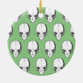 Space Alien Sci Fi Extraterrestrial UFO Ornament (Hinten)