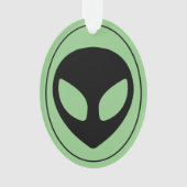 Space Alien Sci Fi Extraterrestristrial Sein Ornament (Vorderseite)