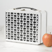 Space Alien Sci Fi Metall Brotdose (Beispiel)