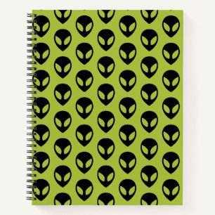 Space Alien Science Fiction Extraterrestrial Notizblock