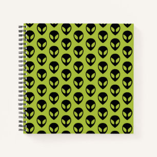 Space Alien Science Fiction Extraterrestrial Notizblock