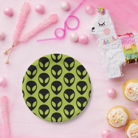 Space Alien Science Fiction Extraterrestrial Pappteller (Party)