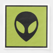 Space Alien Science Fiction Extraterrestrial Serviette (Vorderseite)