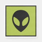 Space Alien Science Fiction Extraterrestrial Serviette (Vorderseite)