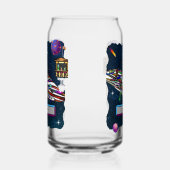 Space Alien trinken Bar ufo Dosenglas (Links)
