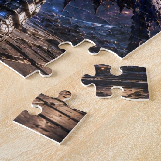 Space Alien Warrior Puzzle (Seite)