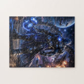 Space Alien Warrior Puzzle (Horizontal)