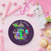 Space Alien Weltraum Niedlicher Kindergeburtstag P Pappteller (Party)