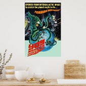 Space Amoeba Poster (Küche)