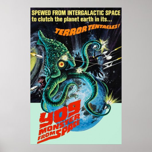 Space Amoeba Poster (Vorne)