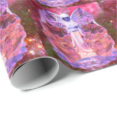 Space Angel Geschenkpapier (Rolleneckpunkt)