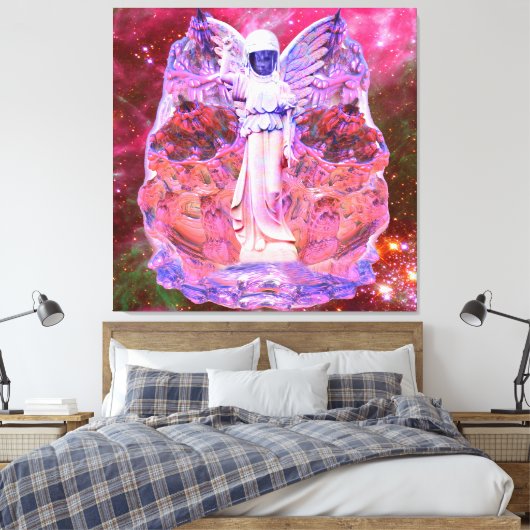 Space Angel Leinwanddruck (Insitu (Schlafzimmer))