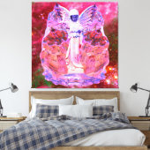 Space Angel Leinwanddruck (Insitu (Schlafzimmer))