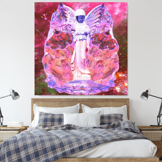 Space Angel Leinwanddruck (Insitu (Schlafzimmer))