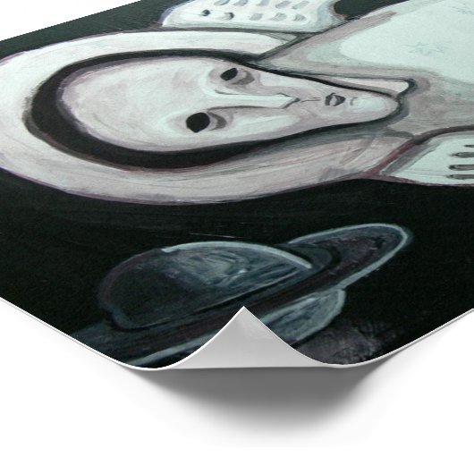 Space Angel Poster (Ecke)