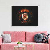 SPACE ART #10 LEINWANDDRUCK (Insitu (Wohnzimmer))