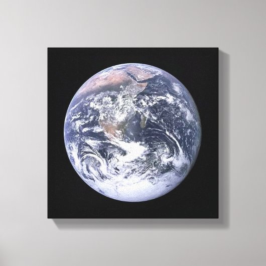 SPACE ART #15 Earth Leinwanddruck (Vorderseite)