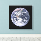 SPACE ART #15 Earth Leinwanddruck (Insitu (Holzboden))